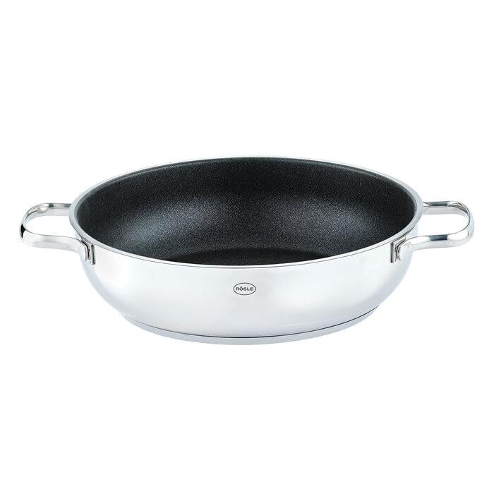 Сковорода вок ROSLE Pure нержавеющая сталь/сталь/алюминий 28 см (2666745)
