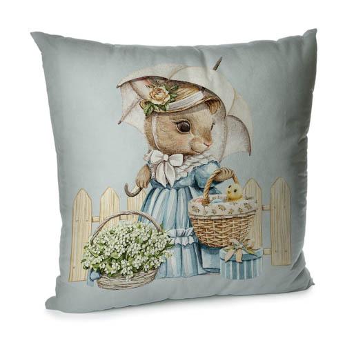 Подушка диванная бархатная Presentville На Пасху 45x45 см (45BP_23M031) Подушка диванная бархатная Presentville На Пасху 45x45 см (45BP_23M031)