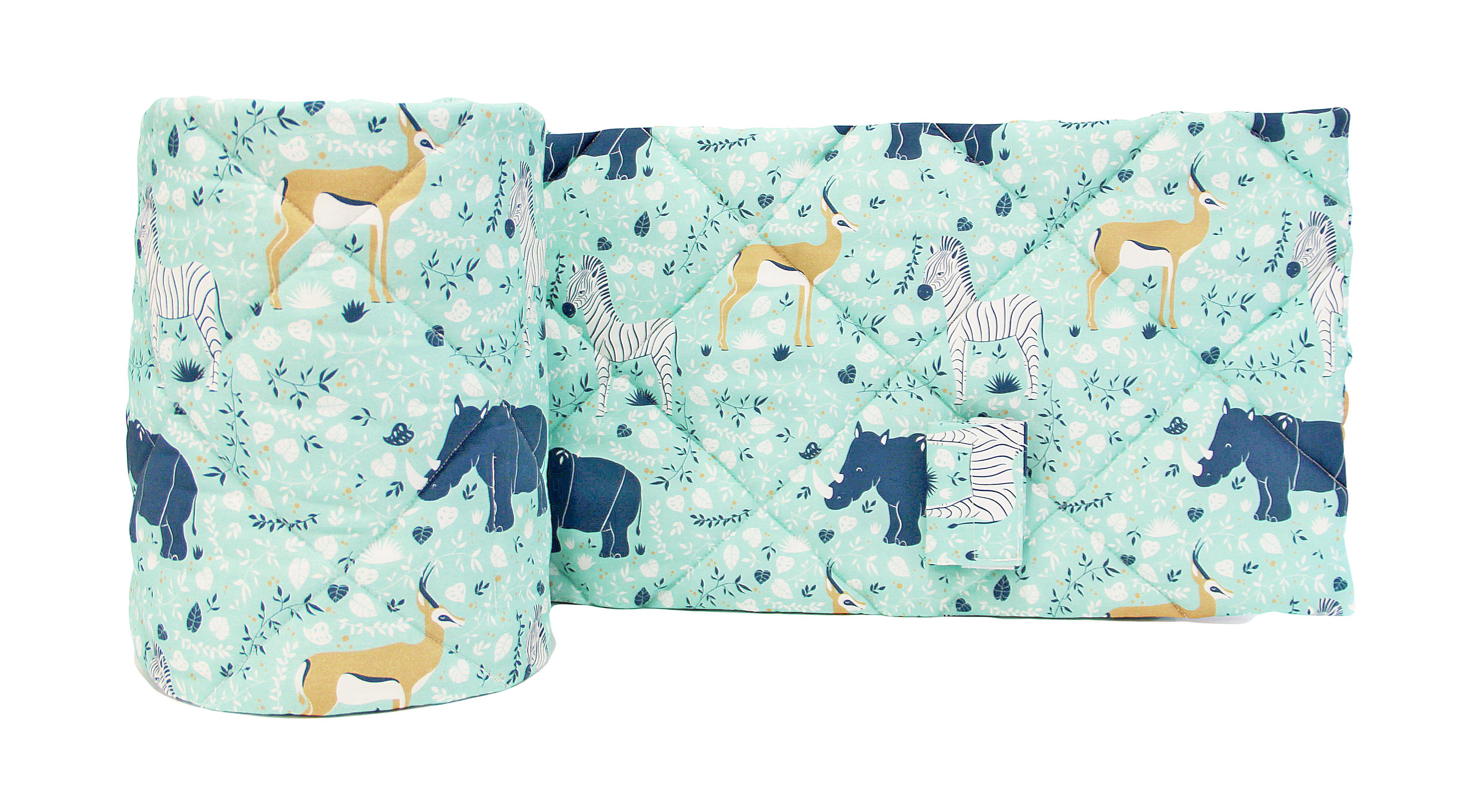 Стёганные бортики 2 шт 105х30 см (Lam707)