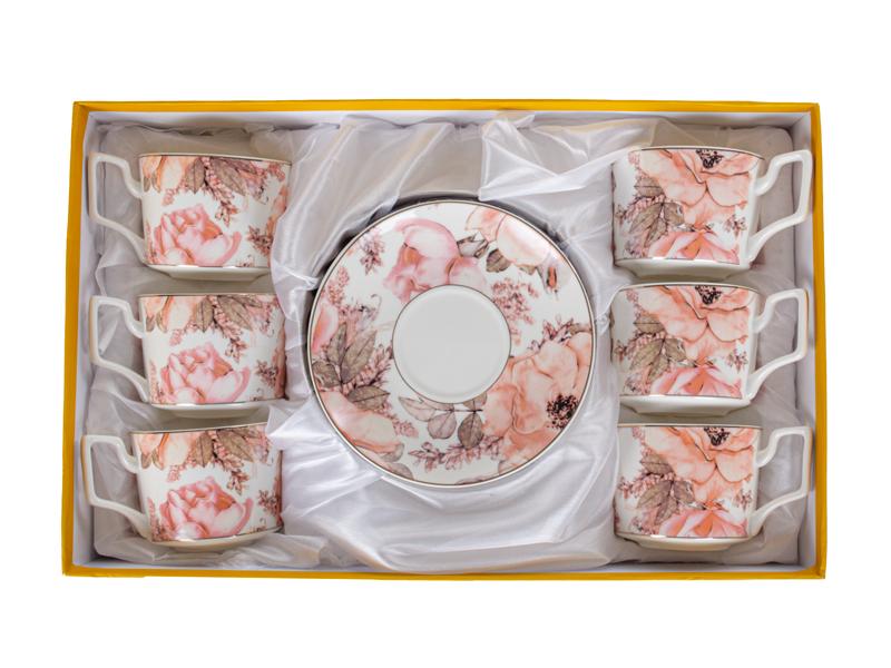 Чайний набір Lefard Осінь на 6 персон чашки 200 мл (975-064) - фото 5 Чайний набір Lefard Осінь на 6 персон чашки 200 мл (975-064) - фото 5