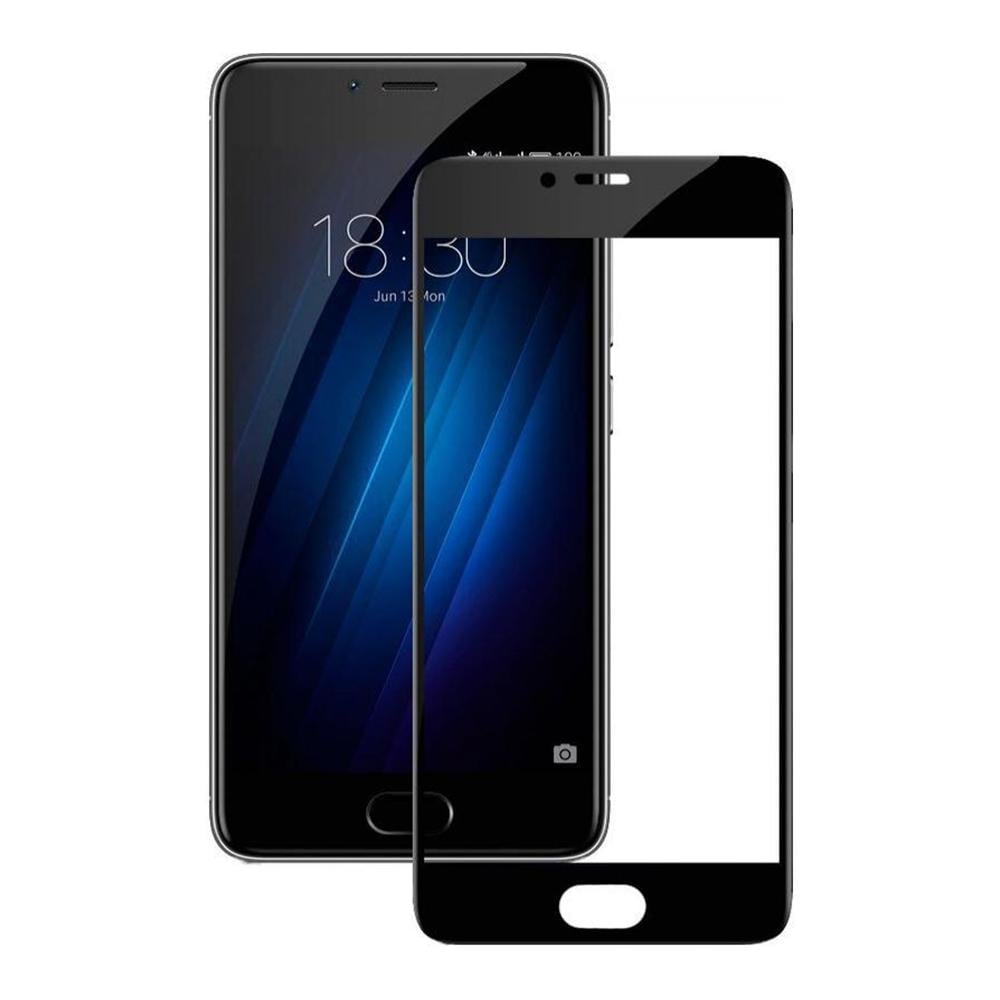 Захисне скло Glass Full Glue для Meizu M3S Black (10014)