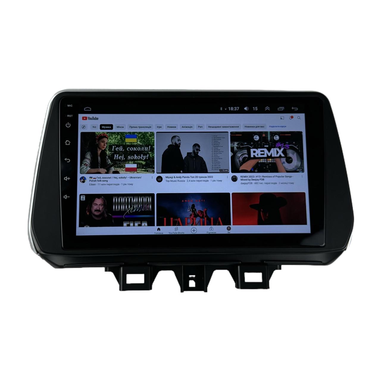 Автомагнітола для Hyundai Tucson 2018-2019 4/64 Гб/8 ядер/XYAuto/4G/DSP/CarPlay/Android (М-ХТ-9-М4)