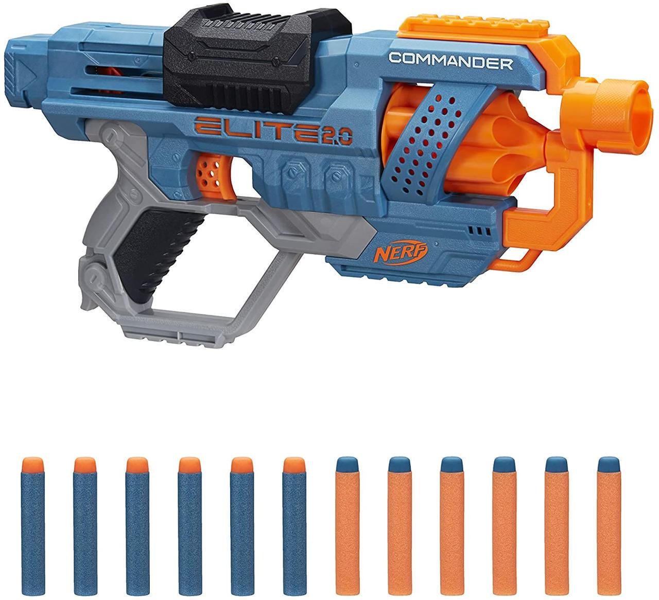 Бластер Hasbro Nerf Elite 2.0 Commander RD-6 - фото 2 Бластер Hasbro Nerf Elite 2.0 Commander RD-6 - фото 2