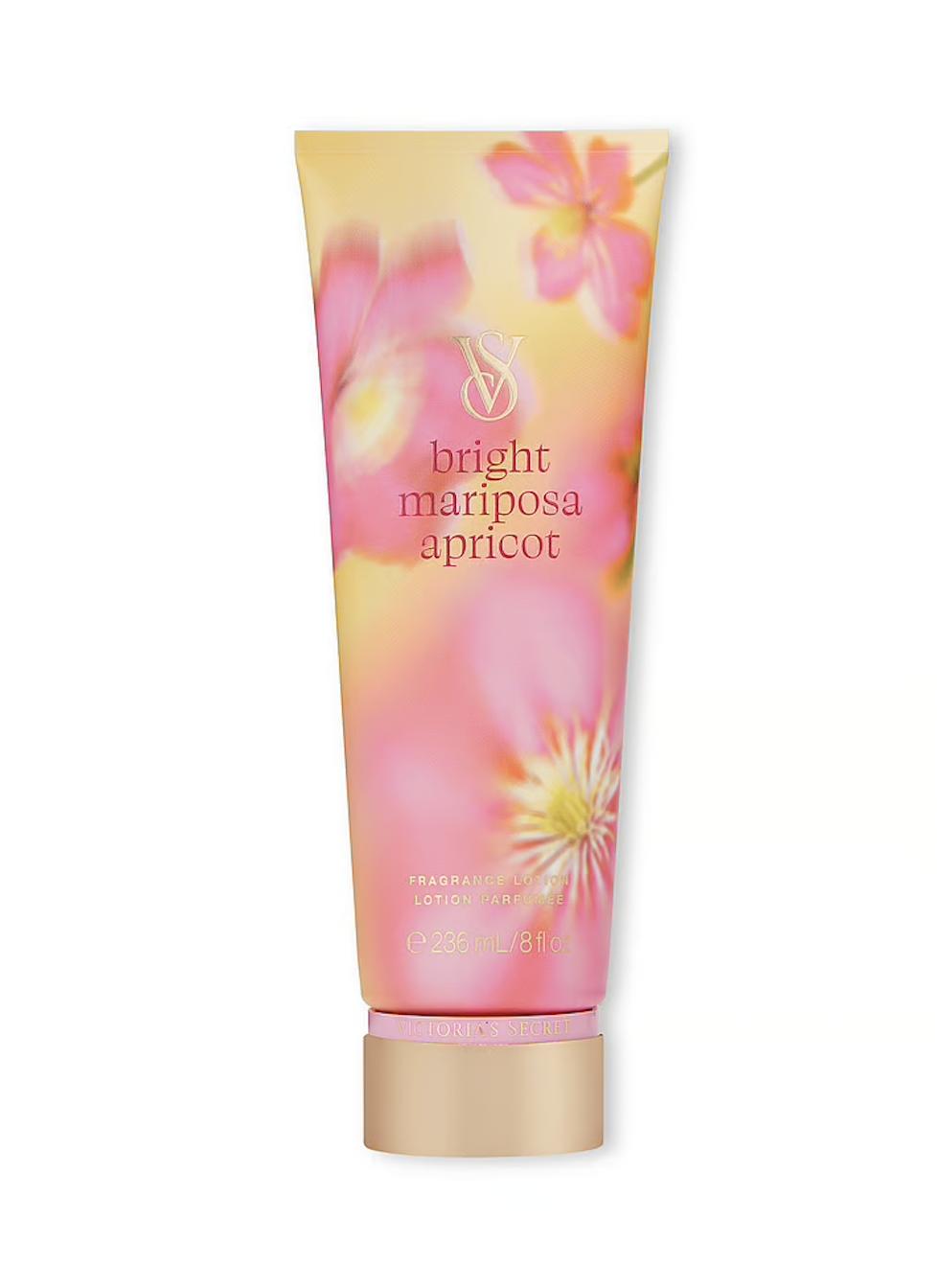 Подарунковий набір Victoria's Secret Bright Mariposa Apricot спрей 250 мл/лосьйон 236 мл - фото 3