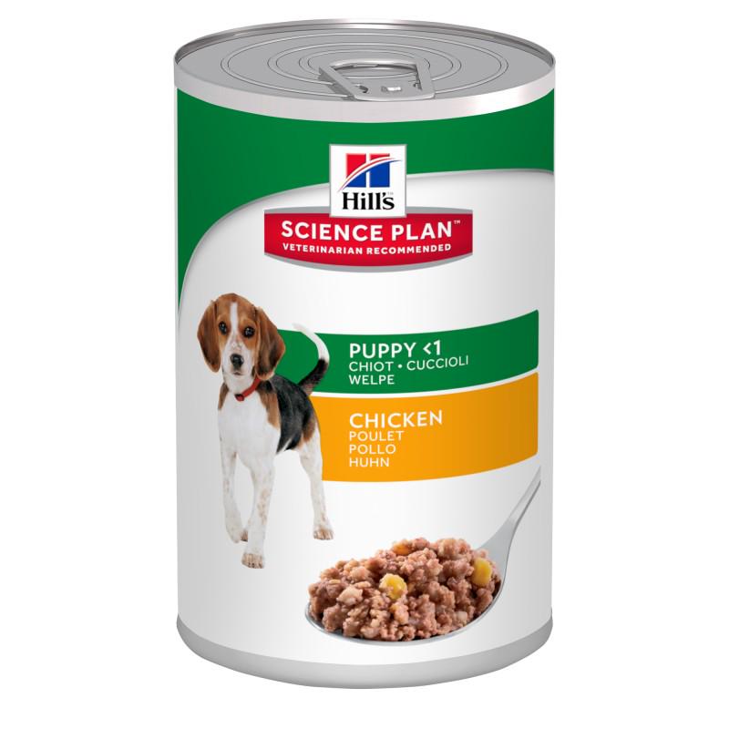 Влажный корм для щенков Hill's SP Puppy с курицей 370 г (052742803609)