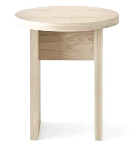 Стульчик из дерева Марапо Бланже (ТАБ-012901)