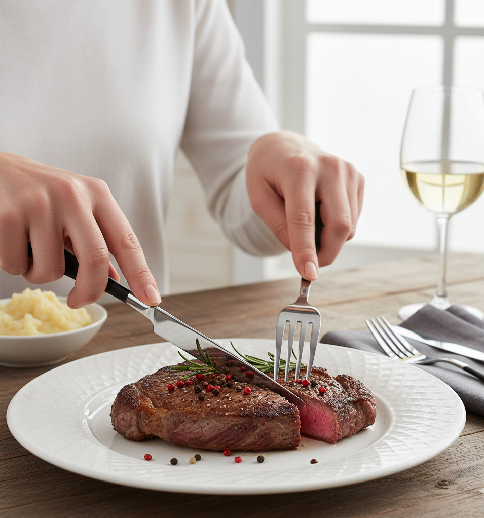 Набор столовых вилок Stenson из нержавеющей стали 6 шт. Black Mat (30497) - фото 3 Набор столовых вилок Stenson из нержавеющей стали 6 шт. Black Mat (30497) - фото 3