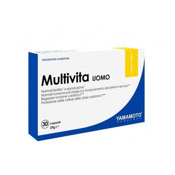 Витаминно-минеральный комплекс для спорта Yamamoto Nutrition Multivita Uomo 30 Caps Витаминно-минеральный комплекс для спорта Yamamoto Nutrition Multivita Uomo 30 Caps