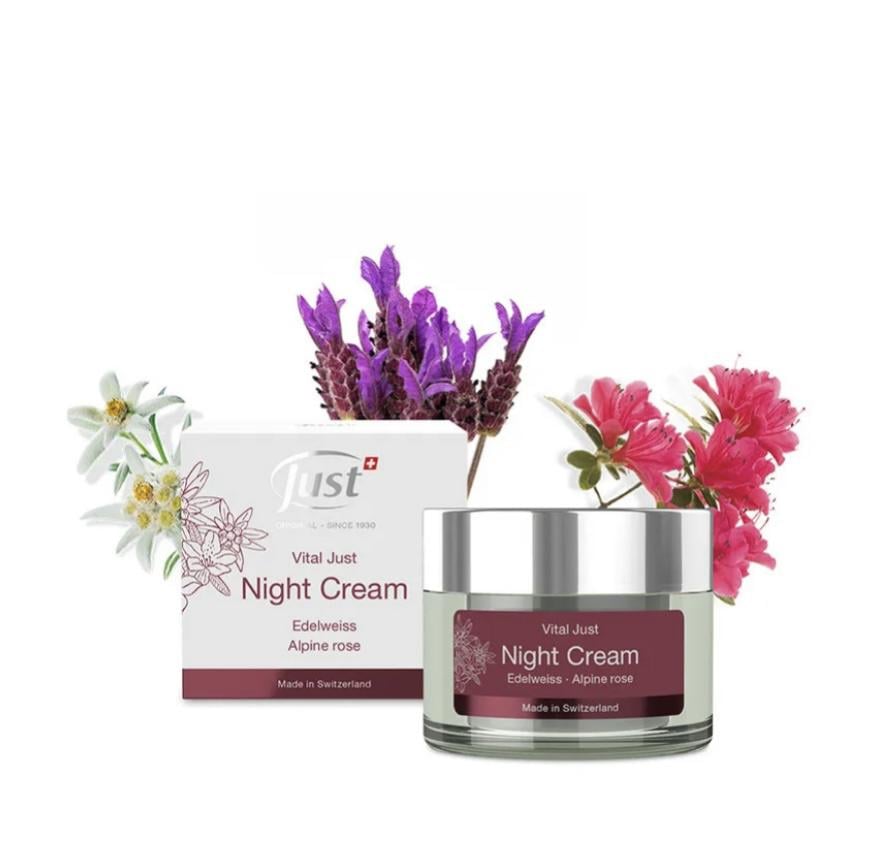 Крем ночной VITAL JUST NIGHT Cream Edelweiss Alpenrose Эдельвейс/Альпийская роза/50 мл