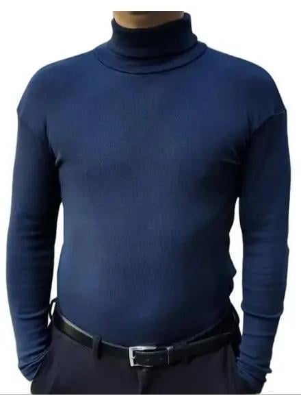 Гольф БАТАЛ універсальний рібана з начосом 3XL Синій (29446428)