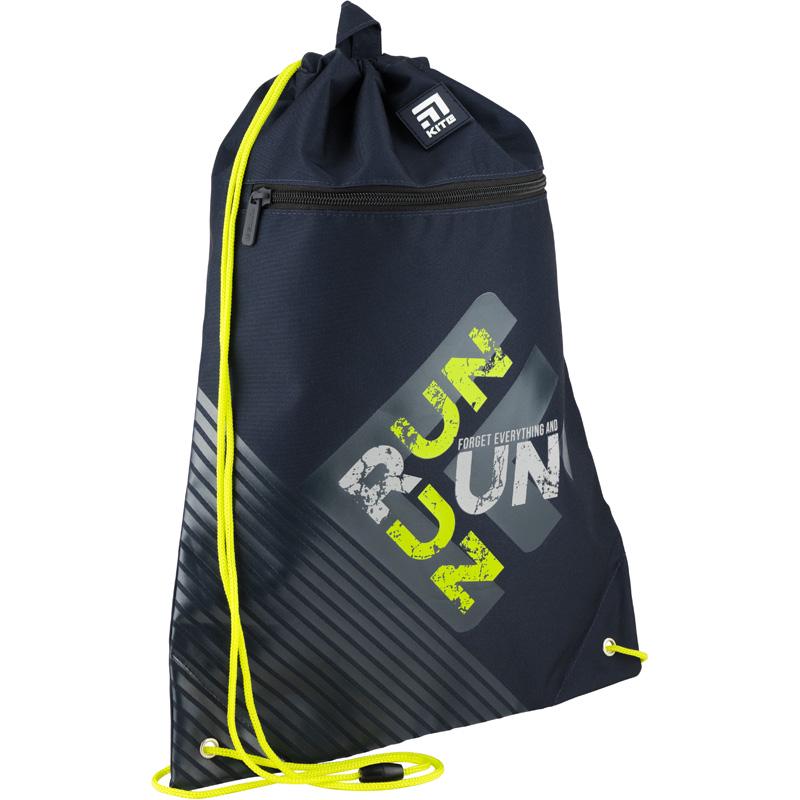 Сумка для обуви KITE Education с карманом 49x36 см Черный (K20-601L-5)