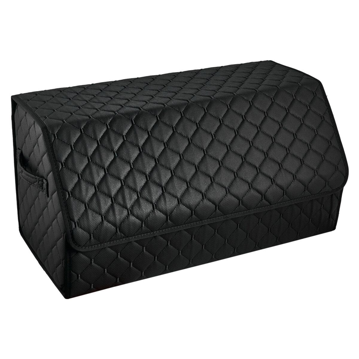 Сумка органайзер автомобильный Beltex Эко кожа М 50х31х31 см Черный/Черный (9578)