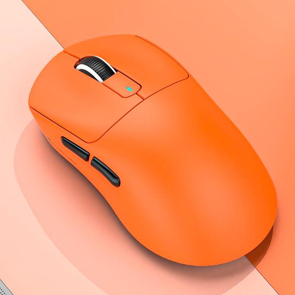 Мышь беспроводная ATTACK SHARK X3 Orange Сенсор PAW3395 65 часов на одном заряде (2426187614) - фото 8 Мышь беспроводная ATTACK SHARK X3 Orange Сенсор PAW3395 65 часов на одном заряде (2426187614) - фото 8