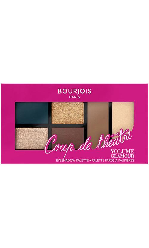 Тіні для повік Bourjois Volume Glamour Eyeshadow Palette Teatre 02 Cheeky Look (32632)