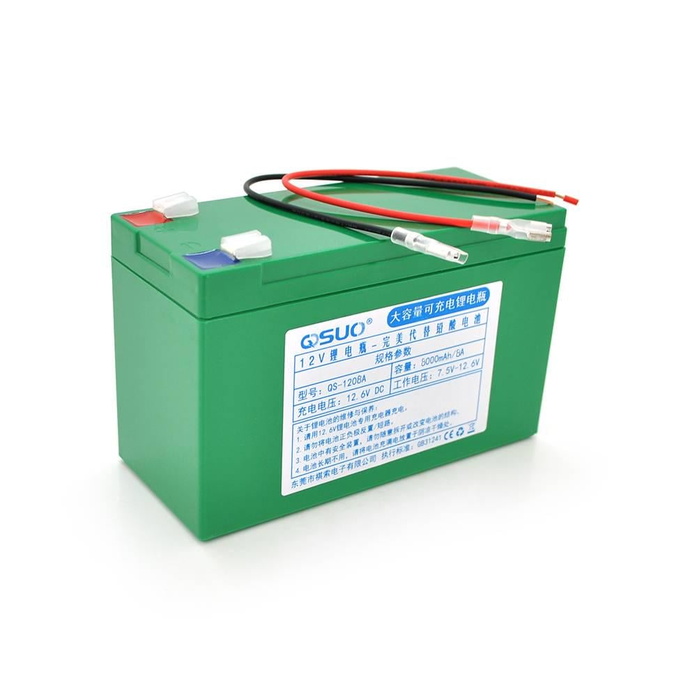 Батарея акумуляторна літієва QiSuo 12V 8A з елементами Li-ion 18650 150х64,5х97,7 мм (30313) Батарея акумуляторна літієва QiSuo 12V 8A з елементами Li-ion 18650 150х64,5х97,7 мм (30313)