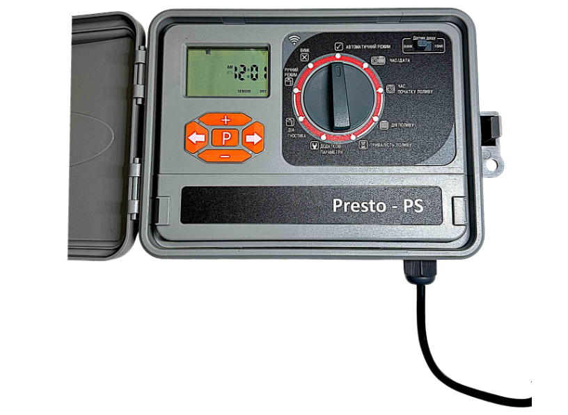 Электронный контроллер полива Presto-PS c WI-FI на 11 зон (78055)