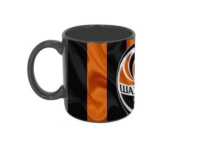 Чашка ФК Шахтер Донецк Украина Черный (zc0021)