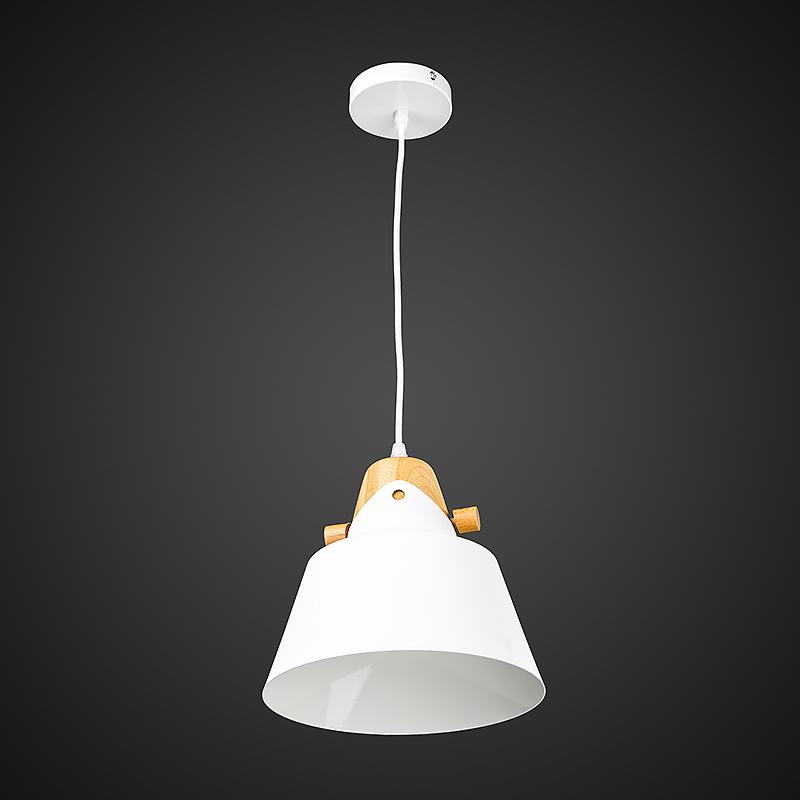 Светильник подвесной Light House DL-17279/1 WOOD Белый