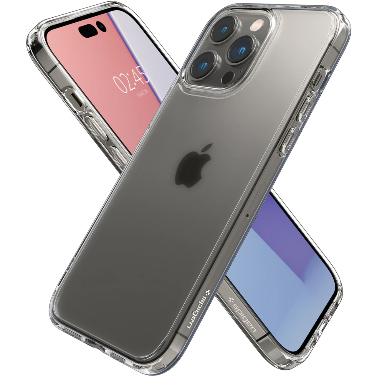 Чехол накладка Spigen Ultra Hybrid Case for iPhone 14 Pro Max, Clear (ACS04816) - фото 2