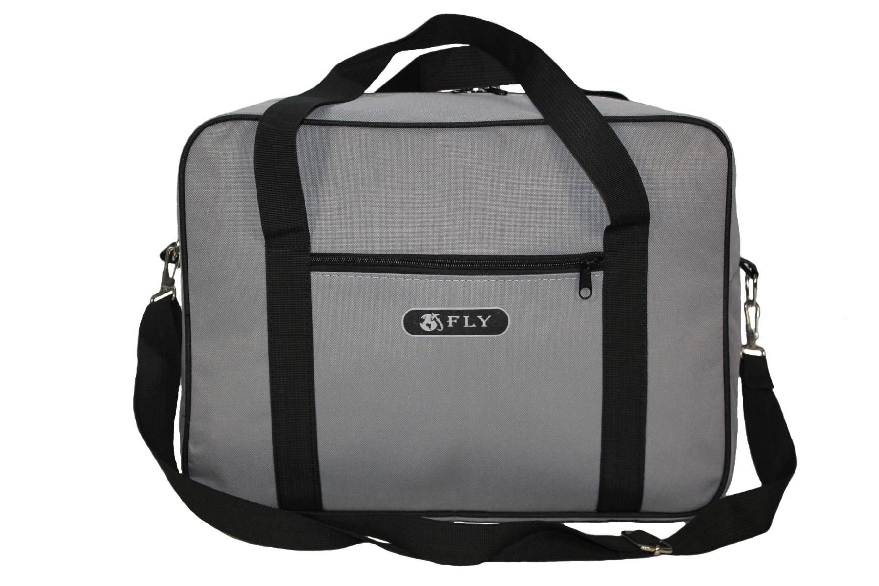 Сумка для лоукост Fly 234 ручна поклажа 40x30x20 см Сірий