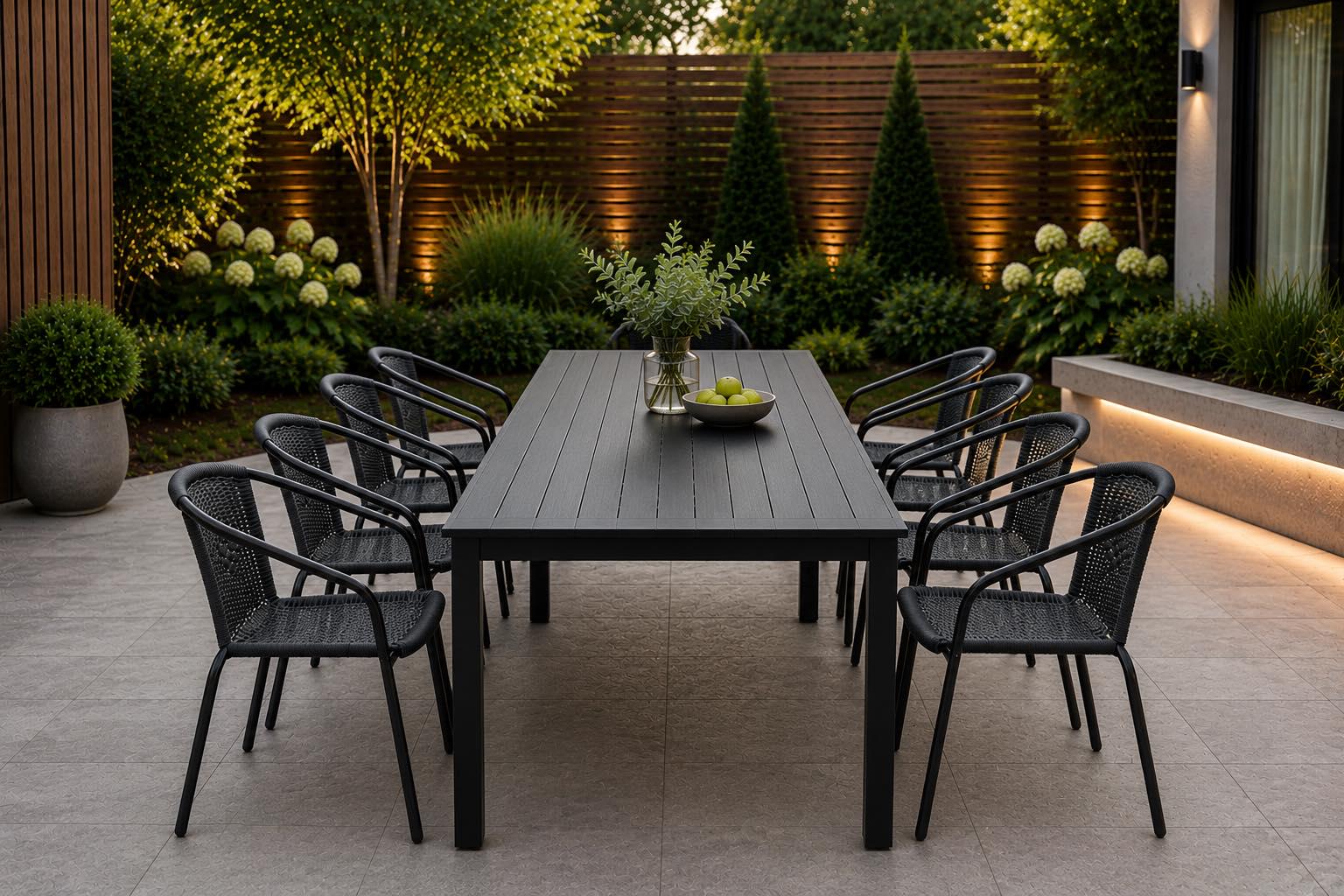 Садовая мебель MultiGarden Polywood-8 стол 156x78 см и 8 кресел из техротанга (36623089) Садовая мебель MultiGarden Polywood-8 стол 156x78 см и 8 кресел из техротанга (36623089)