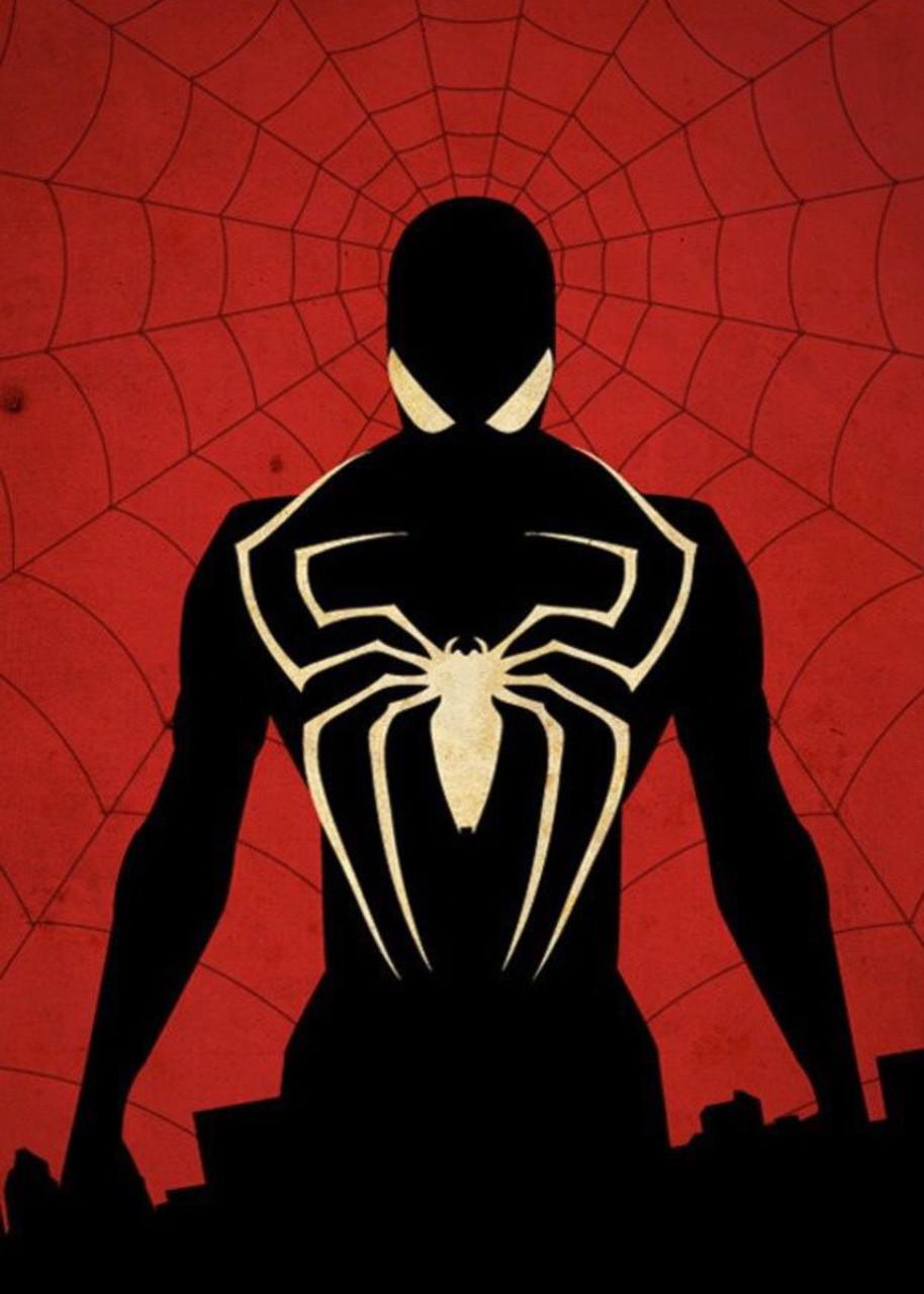 Картина постер Gee! Spider-Man Человек-паук минимализм 40х60 см SM.09.013