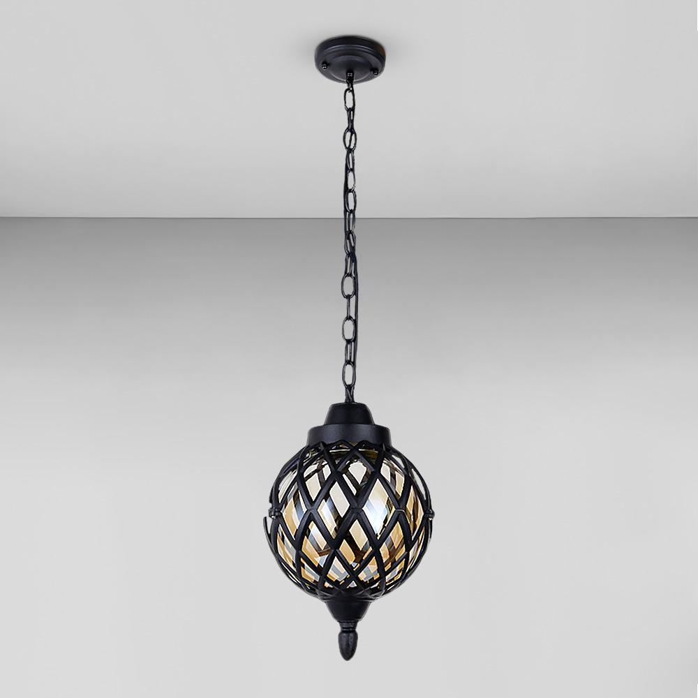 Светильник уличный подвесной Light House LS-18906-M-PL BK Черный