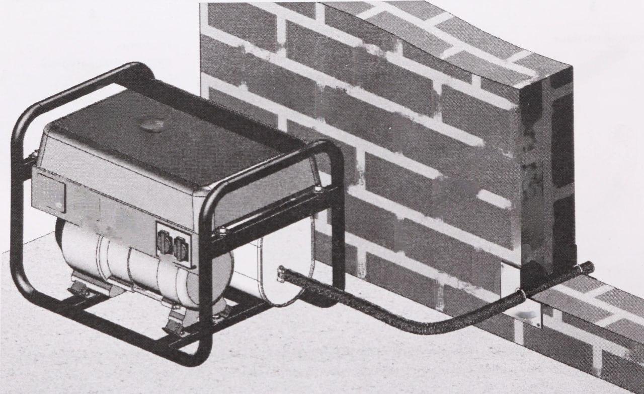 Комплект відведення вихлопних газів для генераторів Eco-Flex ECF - фото 10 Комплект відведення вихлопних газів для генераторів Eco-Flex ECF - фото 10