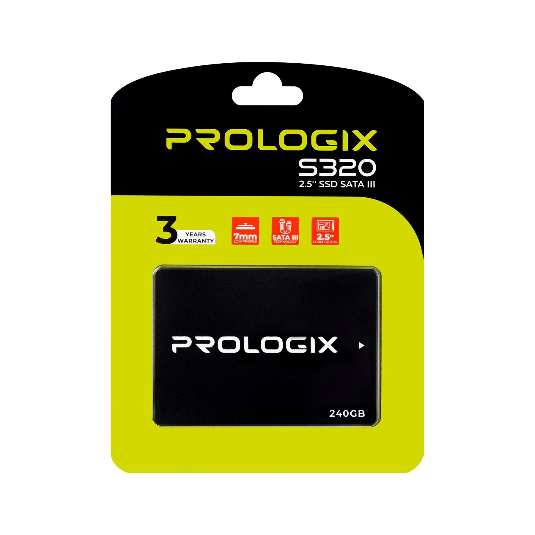 SSD-диск PrologiX S320 240 Гб 2,5" SATAIII 3D TLC NAND (PRO240GS320) - фото 3 SSD-диск PrologiX S320 240 Гб 2,5" SATAIII 3D TLC NAND (PRO240GS320) - фото 3