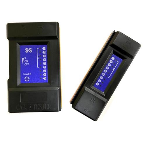 Тестер мережі телефонного кабелю NSS-4681VR RJ45 RJ11 RJ12 Black (551742) - фото 2 Тестер мережі телефонного кабелю NSS-4681VR RJ45 RJ11 RJ12 Black (551742) - фото 2