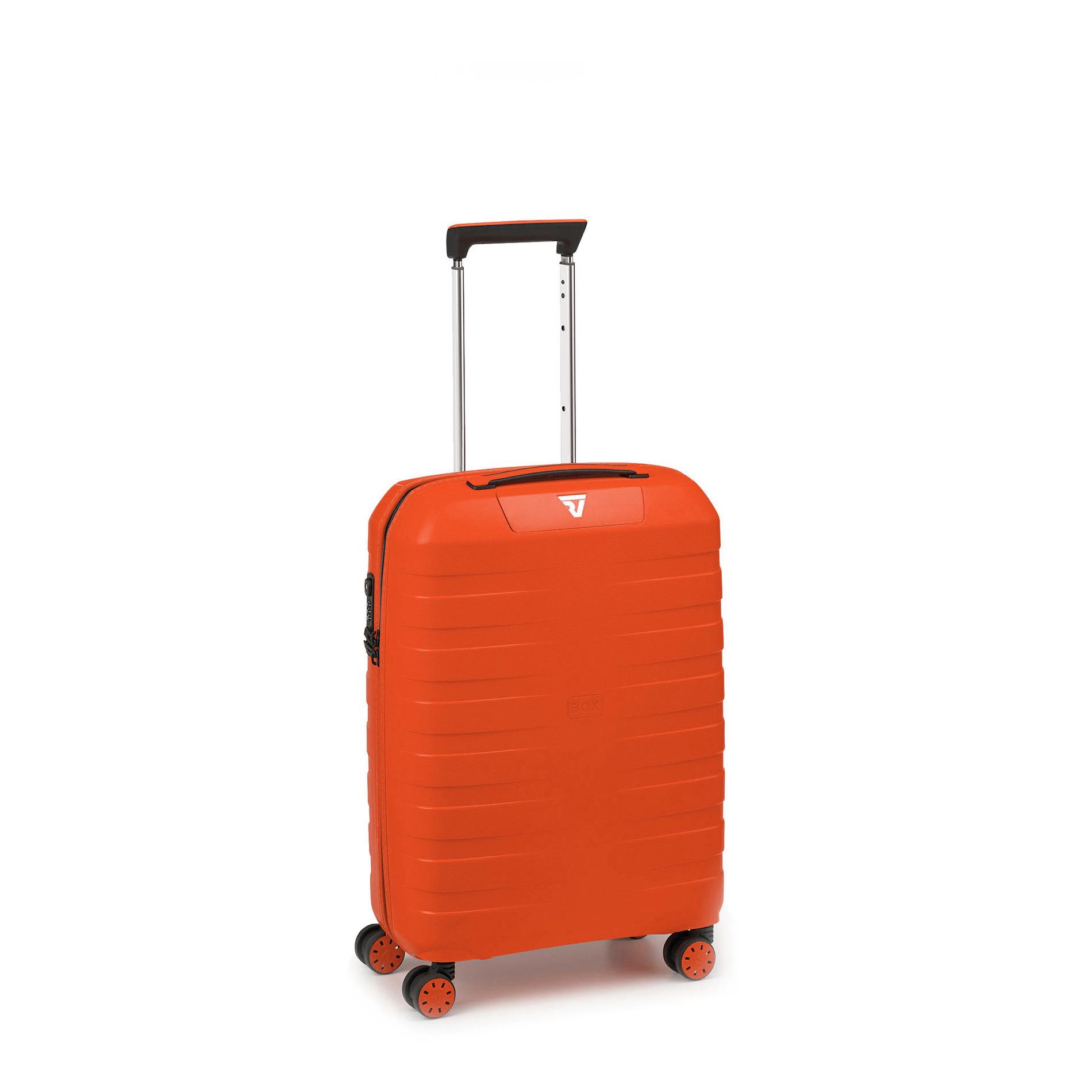 Валіза ручна поклажа Roncato Box Sport 2.0 5533/0182 55х40х20 см 2,2 кг 41 л Папая (12044)