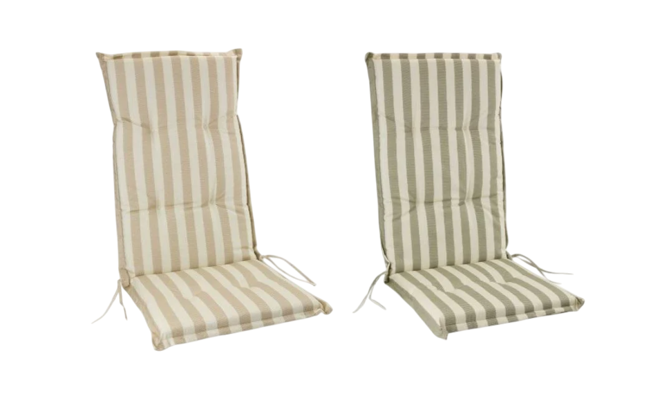 Подушка садовая полиэстер/хлопок 49х117х6 см 2 шт. (ec2a4b9a)