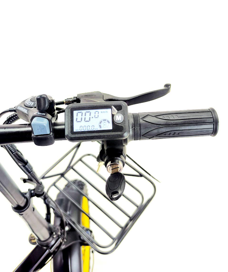 Електровелосипед складаний Fatbike Tesla 20" 1200W 48V 25Ah з кошиком - фото 3 Електровелосипед складаний Fatbike Tesla 20" 1200W 48V 25Ah з кошиком - фото 3