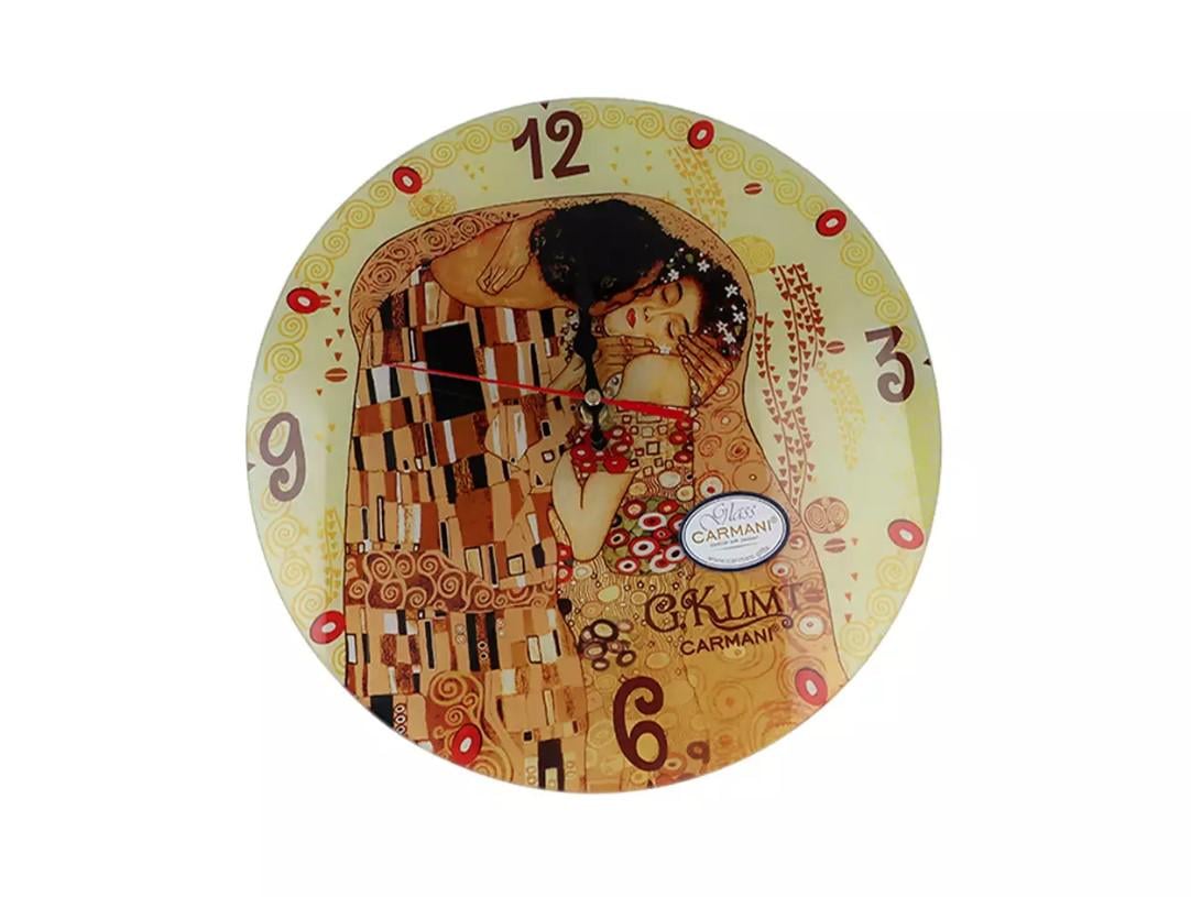 Часы настенные Carmani Г. Климт Поцелуй d 30 см (198-9903)