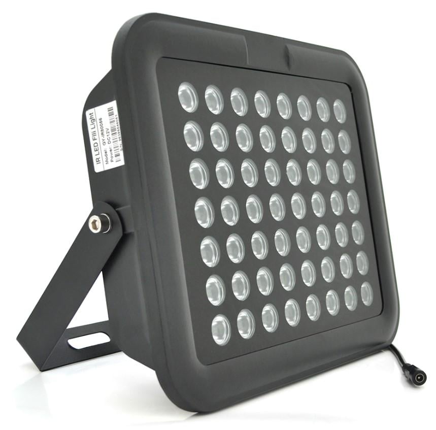 Прожектор инфракрасный VOLTRONIC GYIR80056 56 диодов 12V 56W до 200 м угол обзора 90°