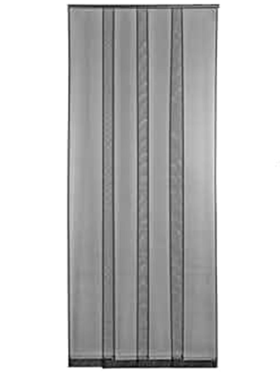 Штора москитная для двери Livarno Home 100x220 см Темно-серый (2816687972)