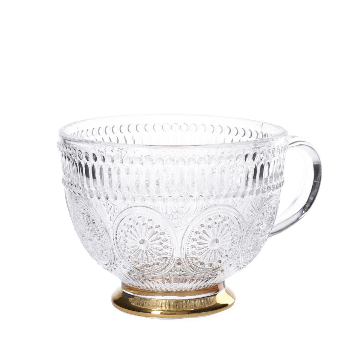 Чашка Homla BARREL 360 мл Прозрачный (201193) - фото 3 Чашка Homla BARREL 360 мл Прозрачный (201193) - фото 3