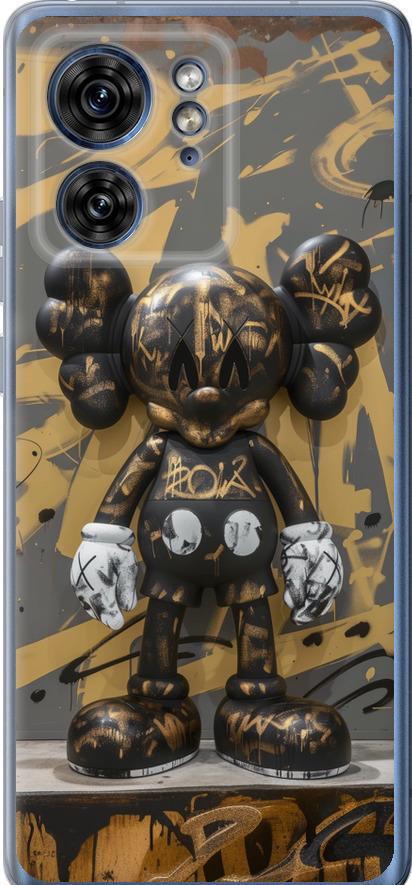 Чохол на Motorola Edge 40 Bronze kaws (6097u-3335-42517)