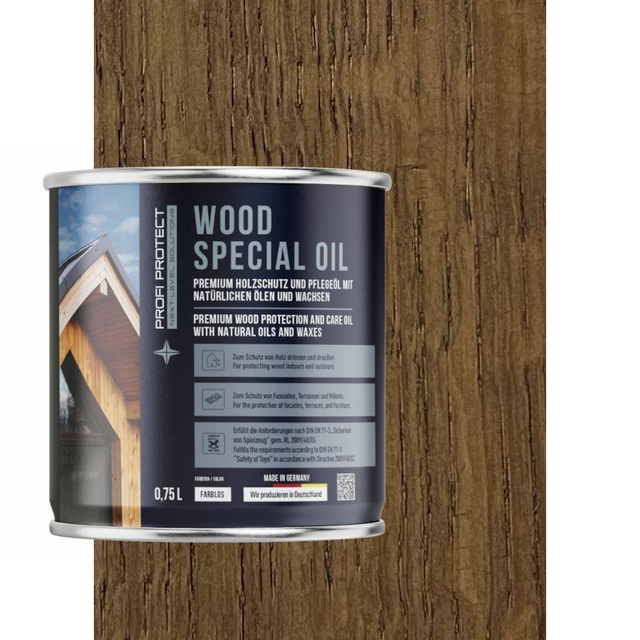 Олія для терас ProfiProtect Wood Special Oil з воском 0,75 л Natural-Pinie-NEW-eiche (20756775)