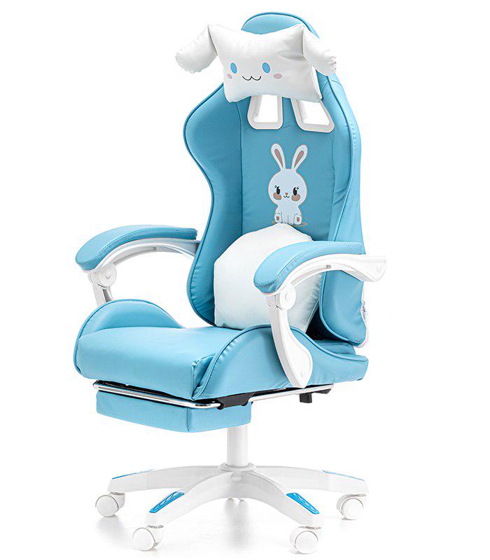 Крісло геймерське дитяче G893 з подушками та підставкою для ніг Синій (24096887) - фото 6 Крісло геймерське дитяче G893 з подушками та підставкою для ніг Синій (24096887) - фото 6