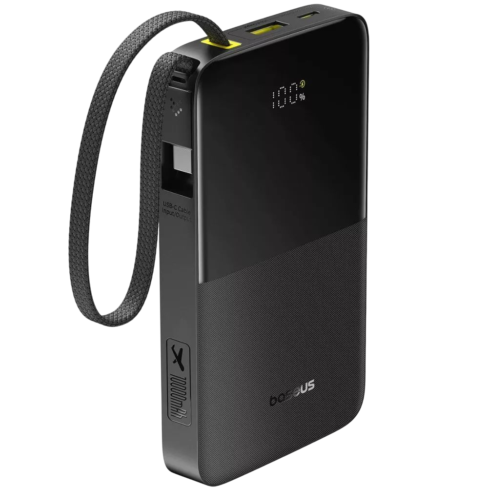 Повербанк BASEUS EnerFill FC51 Bipow2 Pro Digital Display 10000 mAh 22,5W Black (id_9450)