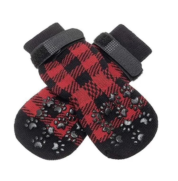 Носки для собак с нескользящими накладками S Blue Dack (54135) Носки для собак с нескользящими накладками S Blue Dack (54135)