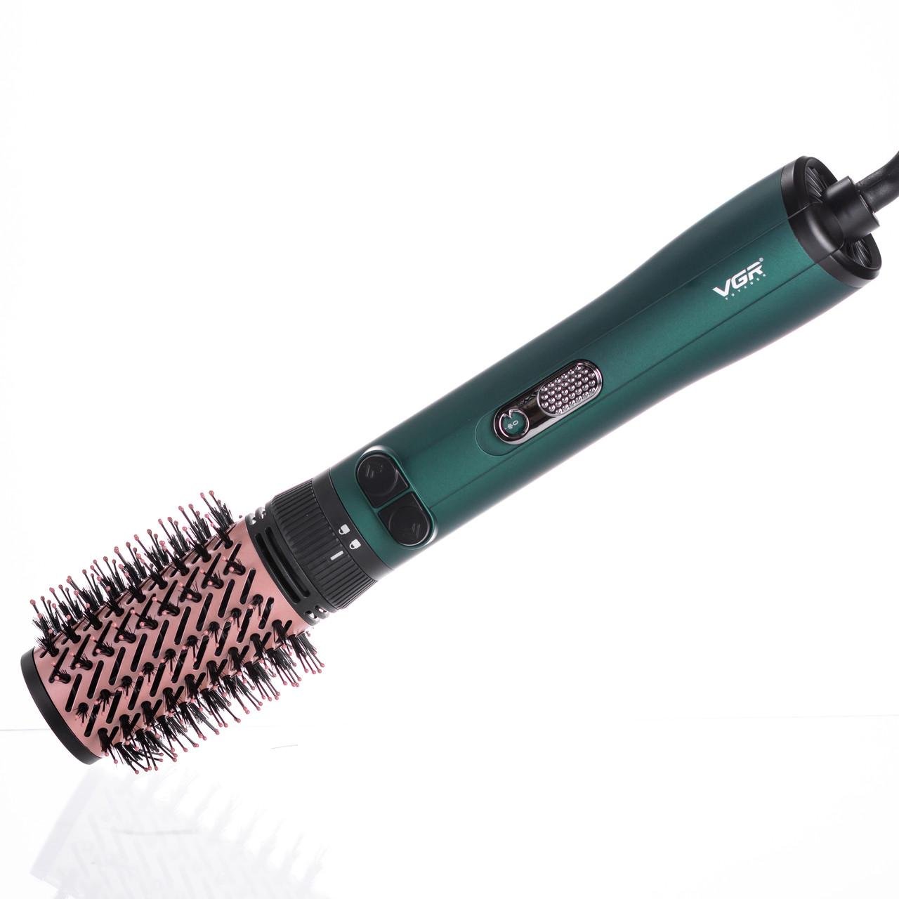Фен-щетка VGR V-498 с вращающимися насадками и керамическим покрытием (7373) - фото 3 Фен-щетка VGR V-498 с вращающимися насадками и керамическим покрытием (7373) - фото 3
