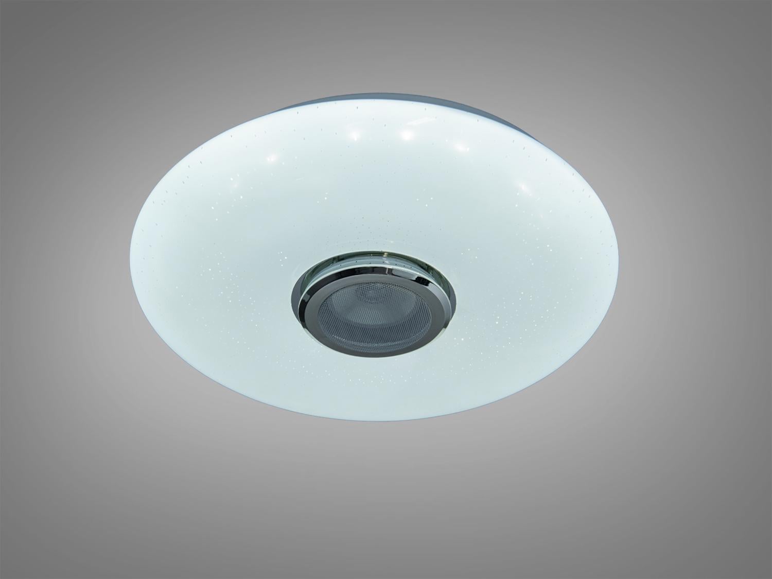 Люстра смарт LED RGB/MP3/TUYA/пульт 70 Вт Белый (DB-8301/400RGB+MP3+TUYA)