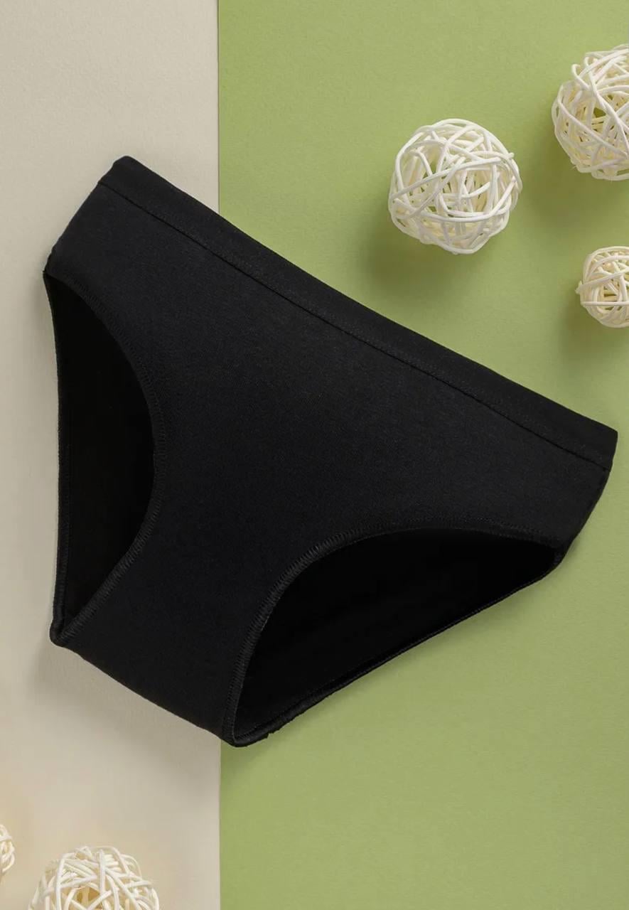 Набор трусов для танцев/гимнастики для девочки BAYKAR р. 4 134-140 см 7-8 лет 3 шт. Черный (5005-02)