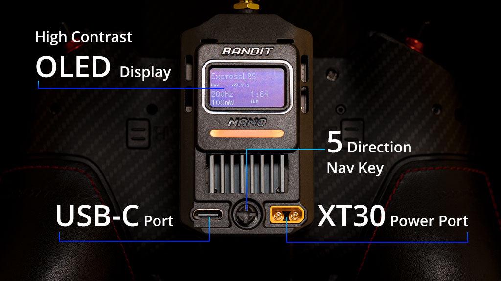 Модуль передатчика RadioMaster Bandit Nano ExpressLRS 915MHz RF Module (d3d3b5e6) - фото 12