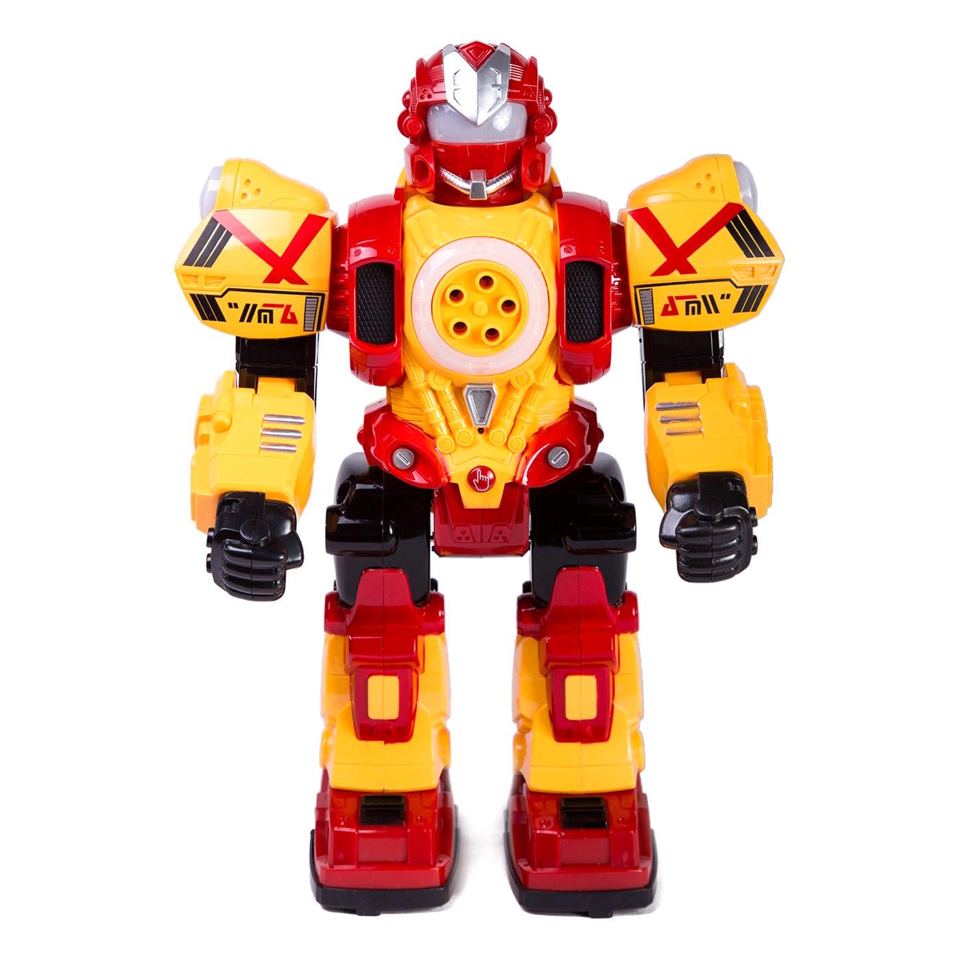Робот на радиоуправлении Jia Yu Toy со звуком Оранжевый (58157)
