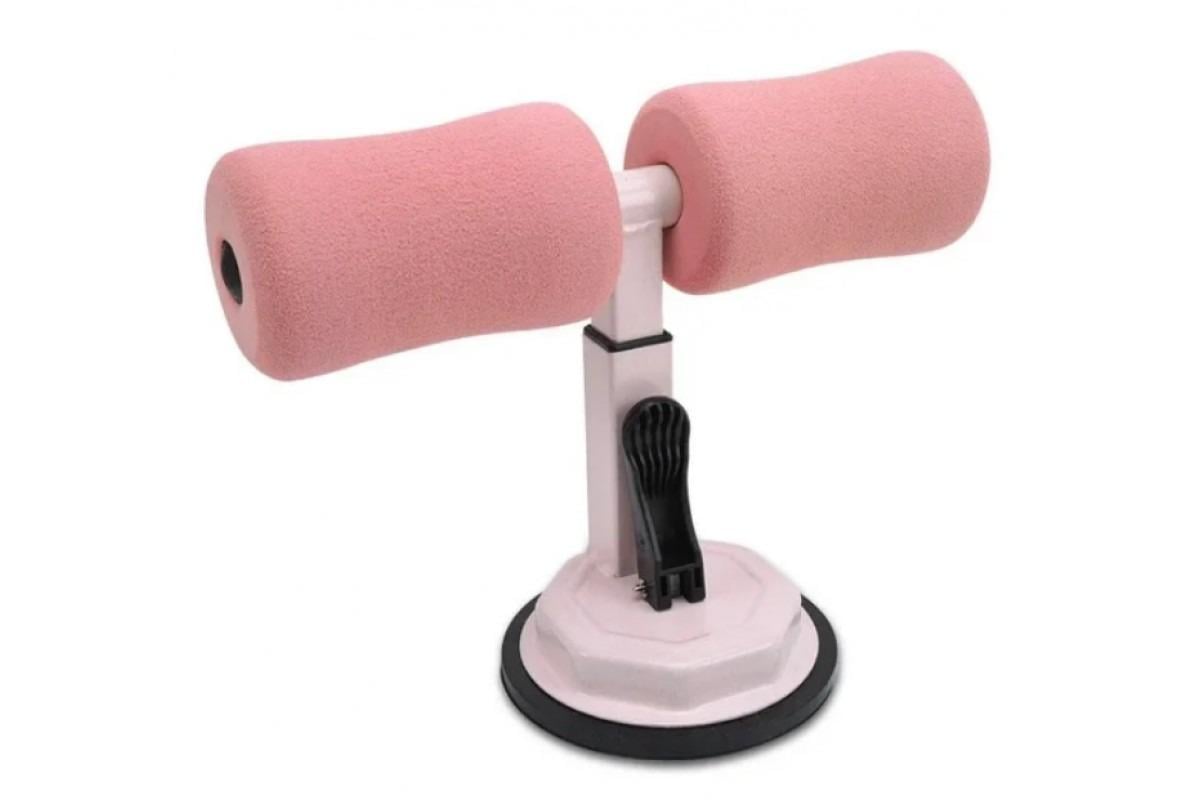 Тренажер-присоска для фиксации ног для пресса Розовый (YWFZ-001)