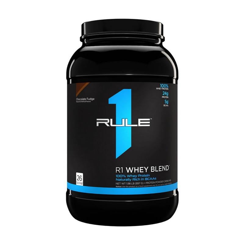 Концентрат сывороточный R1 Rule One Whey Blend шоколад 897 г (09354-01)