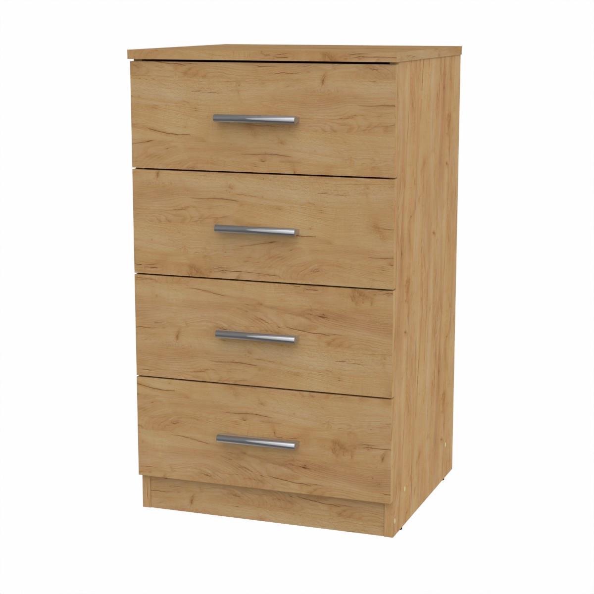 Комод Компаніт 4А 49х45х85 см Дуб крафт золотий (25398993)